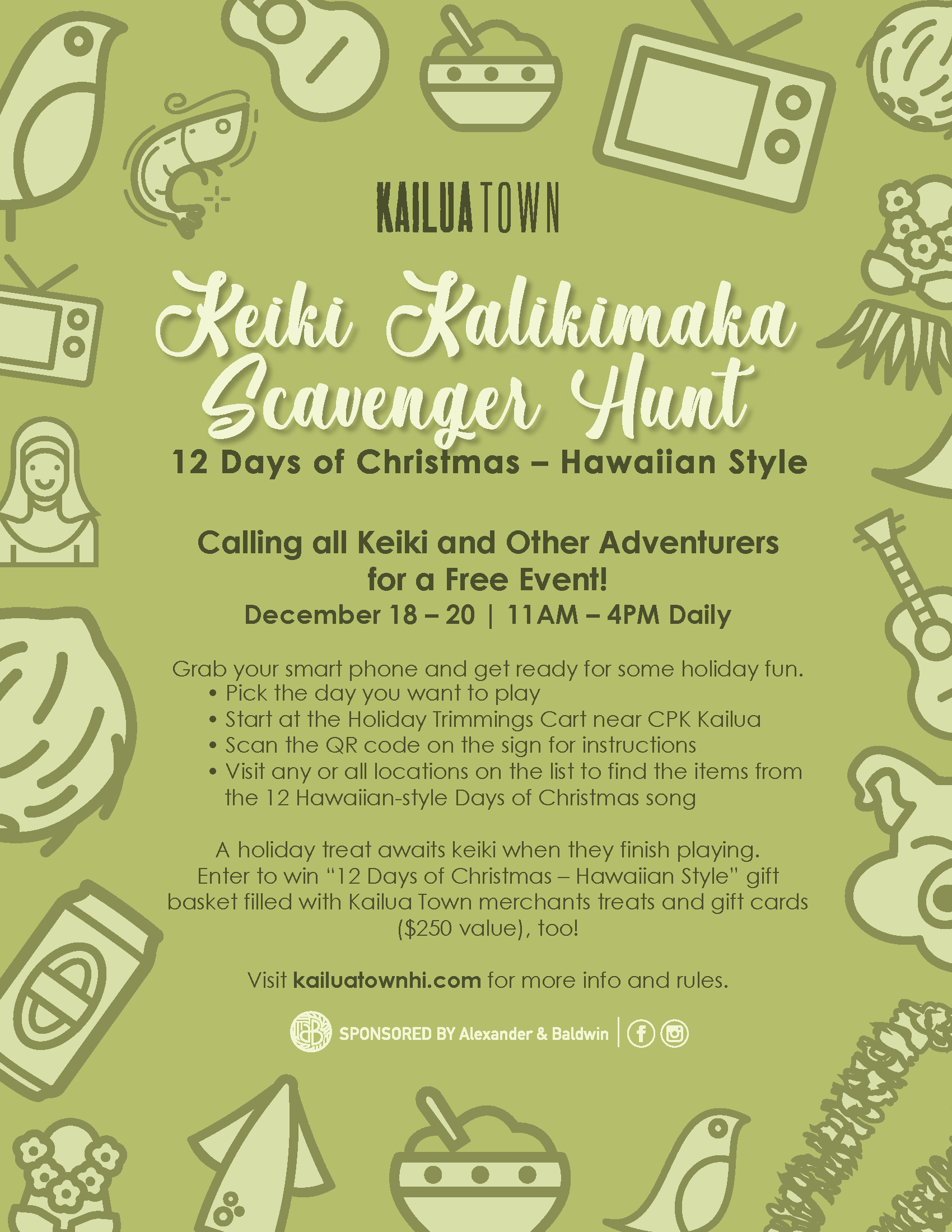 Keiki Kalikimaka | Dec. 18-20