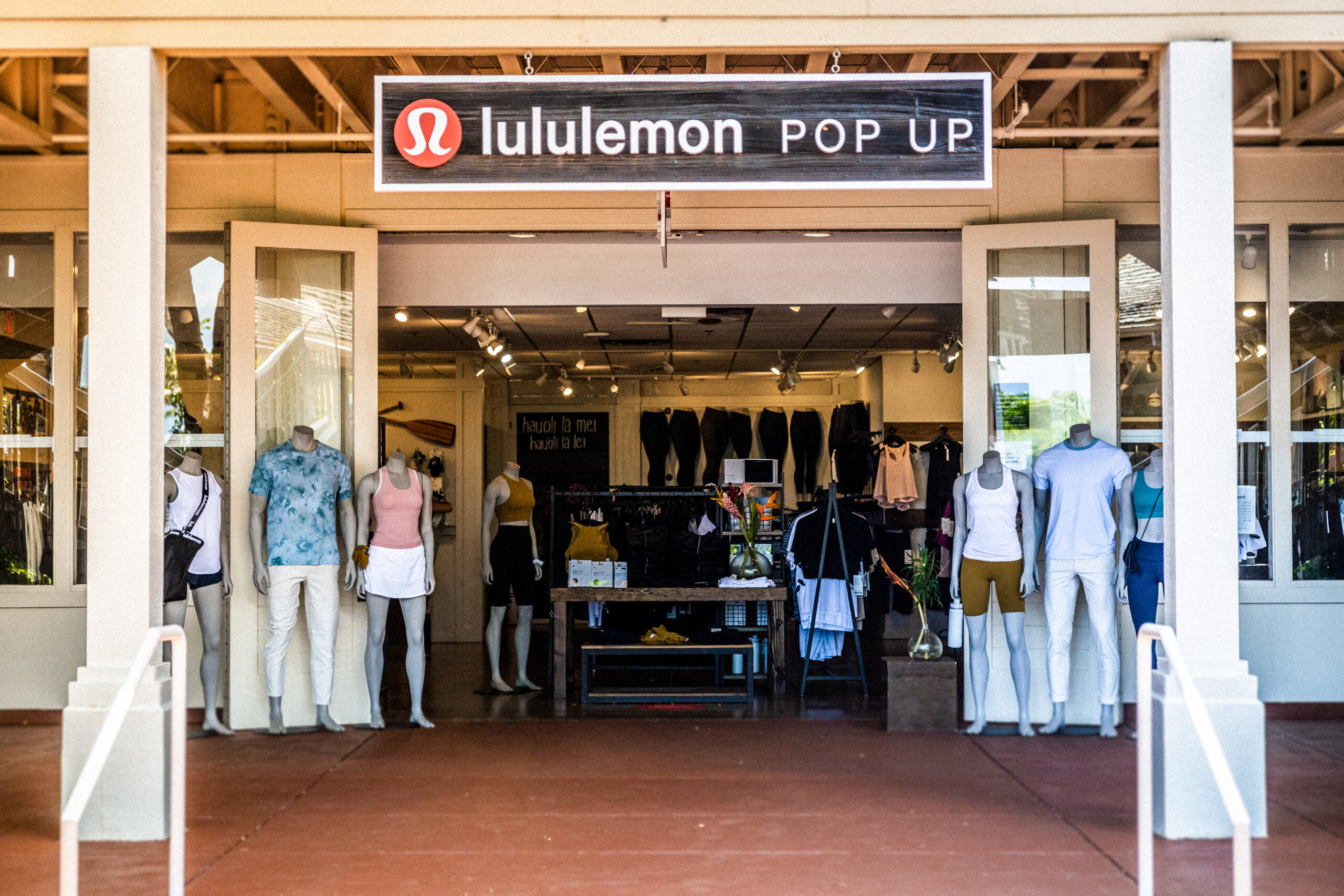 Lululemon Pop up The Shops At Kukuiula