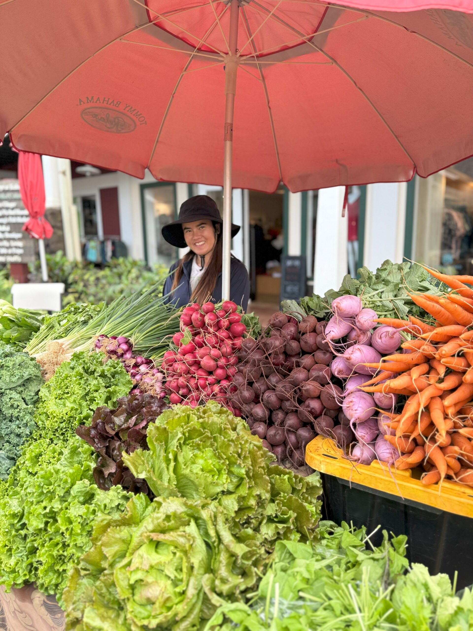 Kauai Culinary Market produce vendor at The Shops at Kukuiula